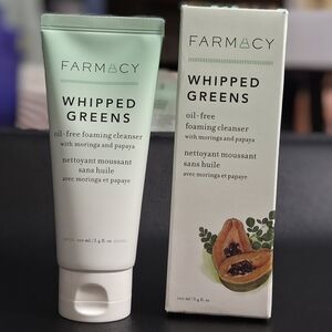 Farmacy Whipped Greens Oil Free Foaming Facial Cleanser with Moringa and Papaya